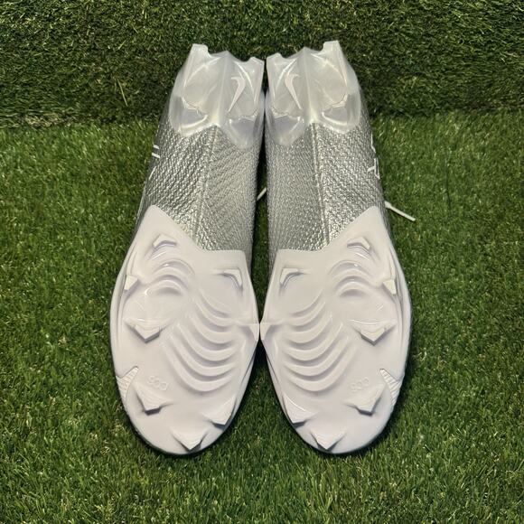 Size 14 - Nike Vapor Edge Speed 360 2 White Metallic Silver - Picture 5 of 7